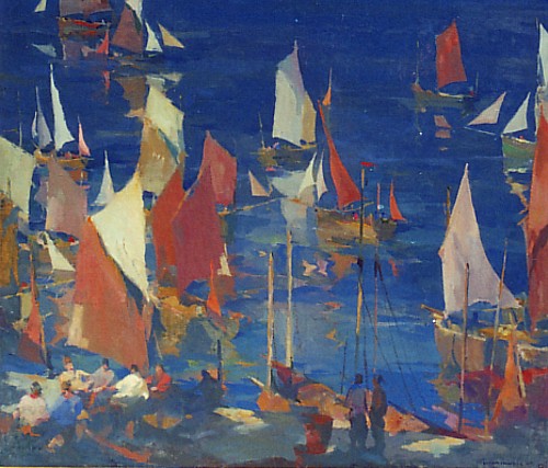 Armin-Hansen - Tapestry of Sails